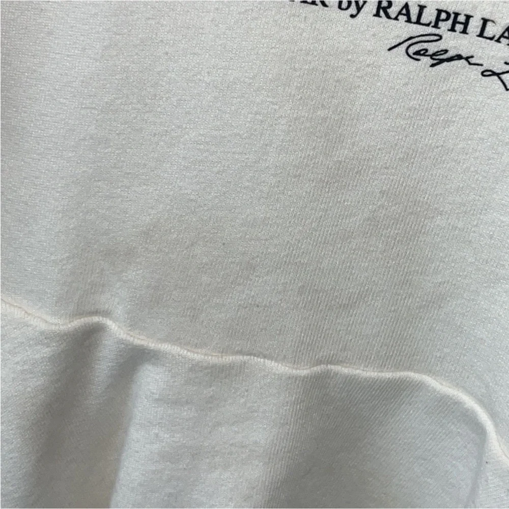 Authentic Ralph Lauren Polo designer Bear Cotton Fleece Dress sz 4 girls